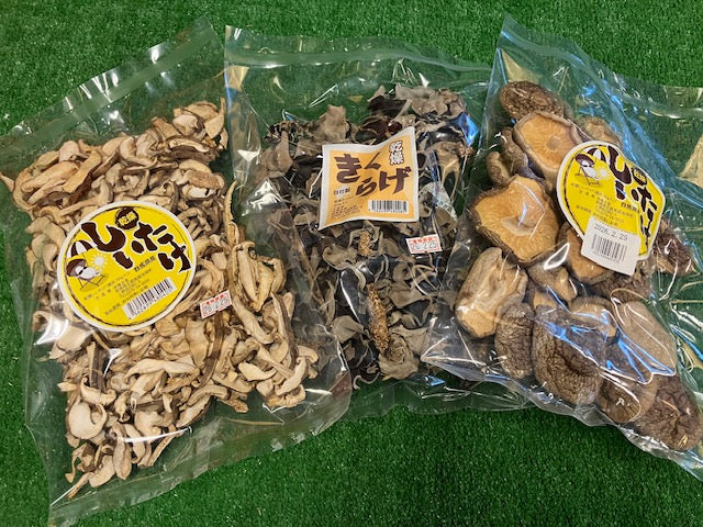 リバイバル販売　しいたけ菌床＆乾燥きのこ